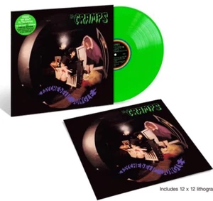 The Cramps -Psychedelic Jungle Neon Green Vinyl Record Album + Lithograph SEALED - Imagen 1 de 7