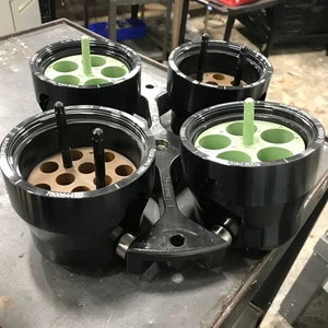 Sorvall Heraeus Swinging Bucket Rotor 75006445 Max 4600RPM w/ Buckets 75006441 - Picture 1 of 9