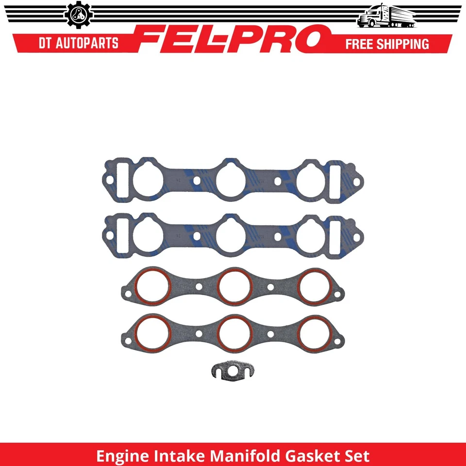 Juego de juntas de colector de admisión de motor inferior y superior FelPro para Dodge Daytona 90-93 Foto 1 de 1
