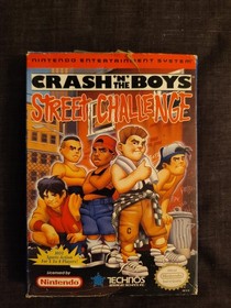 Crash 'N' the Boys: Street Challenge Nintendo NES 1992 Game Cartridge