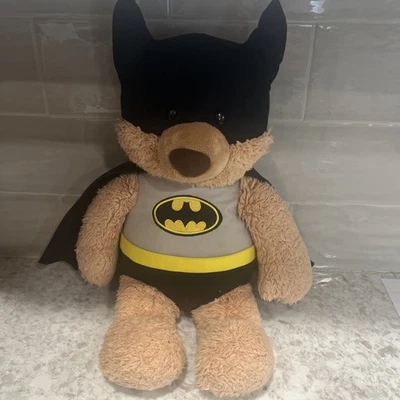 "Disfraz de murciélago-oso de Batman de Gund DC Comics oso de peluche animal de peluche de 15"" de largo" Foto 1 de 4