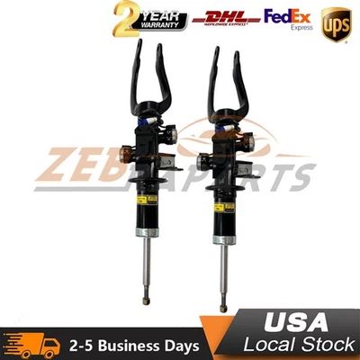 For 2007-17 BMW 535i 550i 740Ld 750Li xDrive w/o EDC Front Shock Absorber Struts - Image 1 of 4
