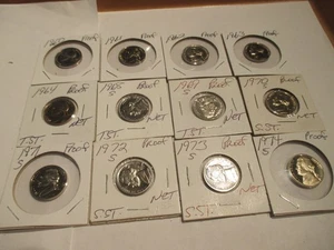 25 Different Proof Jefferson Nickels Starting 1960 - Picture 1 of 2