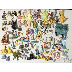 Lot Of 91 Disney Pvc Plastic Figures Cake Toppers Peter Pan Aladdin Ariel - Picture 1 of 19