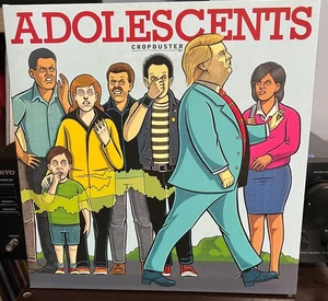 Adolescents - "Cropduster" LP import Steve Soto classic punk rock - Imagen 1 de 3