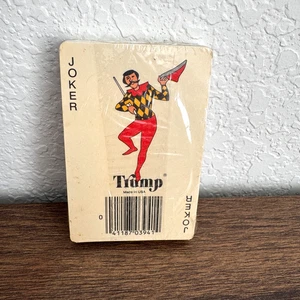 Vintage Trump Playing Cards Single Deck New Sealed Made In USA - Picture 1 of 6