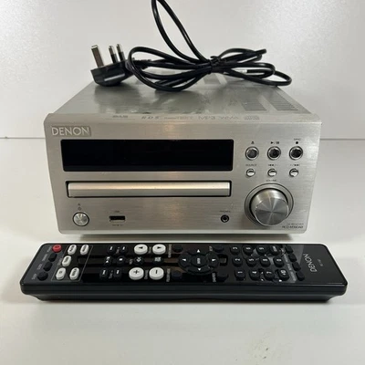 Denon RCD-M39DAB HI-FI CD PLAYER Receiver DAB RADIO With Remote Control & Aerial - Image 1 of 4