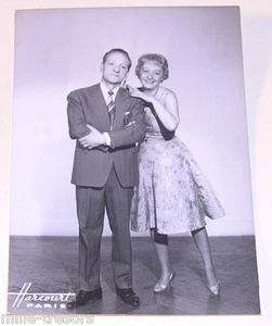 PHOTOGRAPHIE des Studios HARCOURT Paris : Duettistes RENA & JEAN - Modèle 1 - Picture 1 of 1