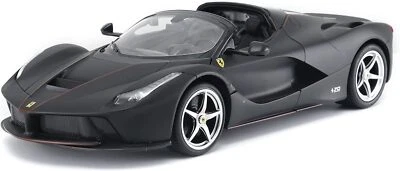 Kyosho Egg scala 1/14 LaFerrari Appelta nero opaco apertura manuale porta e d... - Immagine 1 di 4