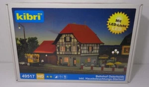 % - Kibri H0 49517 Bausatz Bahnhof "Osterheide" mit Beleuchtung NEU & OVP - Bild 1 von 3
