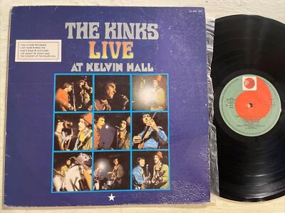 The Kinks Live At Kelvin Hall LP PRT Spain Spanish Press 1980 EX!!!! - Image 1 of 4