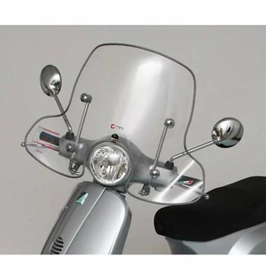 22483 PARABREZZA FACO PER PIAGGIO VESPA LX 150 CON ATTACCHI CROMATI NO ISOTTA - Foto 1 di 1