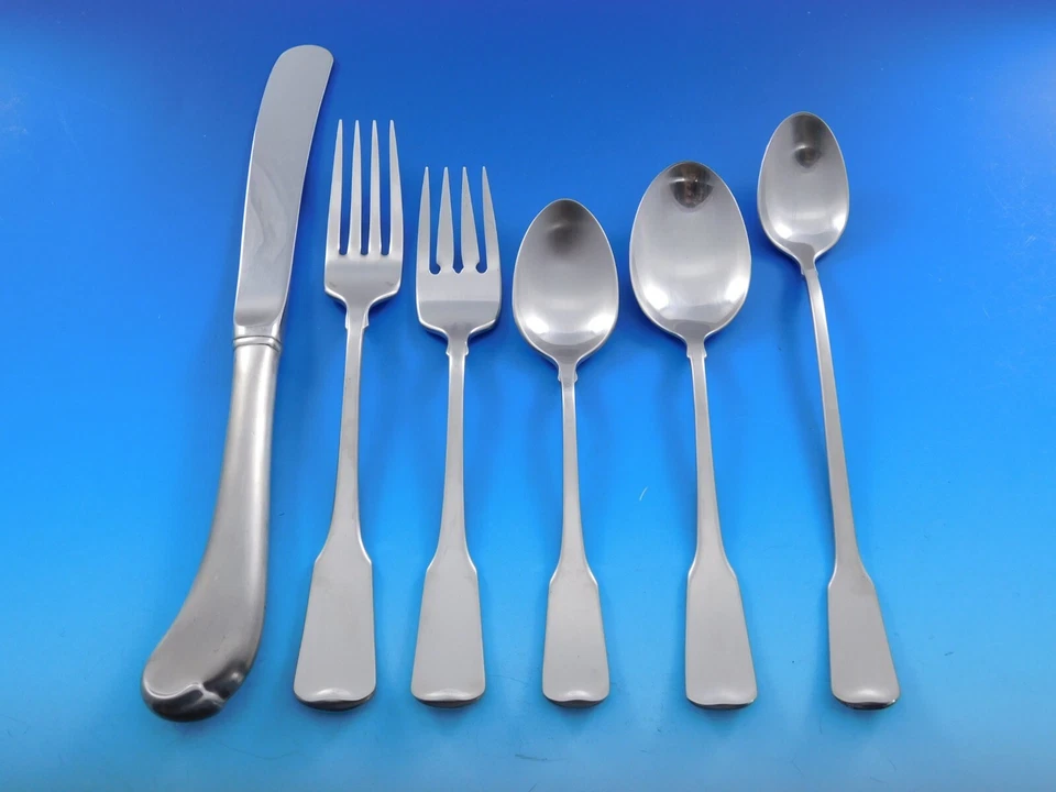 Juego de servicio de cubiertos de acero inoxidable American Colonial by Oneida 52 piezas Foto 1 de 4