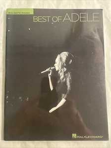 The Best of Adele - Big Note Songbook - Piano, Guitar Chords, Lyrics - Picture 1 of 4