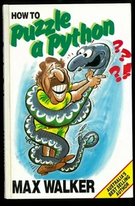 How to Puzzle a Python by Max Walker Book 1990 (0908081367) - Picture 1 of 2