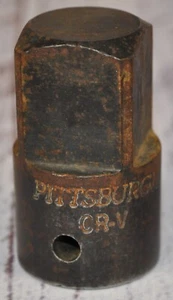 Pittsburgh CR-V Impact Socket Adapter Tool 3/4" Drive Female x 1" Male Pre-Owned - Picture 1 of 3