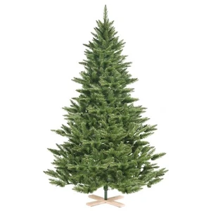 210 cm Weihnachtsbaum Künstlich Tannenbaum mit Holzständer Klapp-Schirmsystem - Bild 1 von 7
