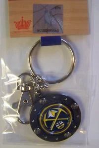 DENVER NUGGETS METAL KEY CHAIN - Picture 1 of 1