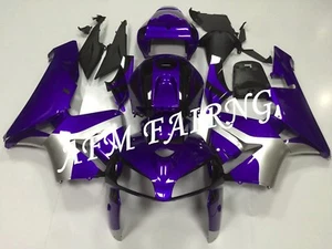 Purple Blue ABS Injection Mold Bodywork Fairing Panel Kit for CBR600RR 2005 2006 - Picture 1 of 8