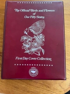 Official Birds & Flowers of Our 50 States 1st Day Cover Collection, Posted - Picture 1 of 12