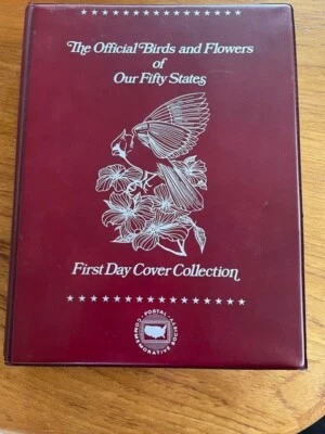 Official Birds & Flowers of Our 50 States 1st Day Cover Collection, Posted - Image 1 of 4