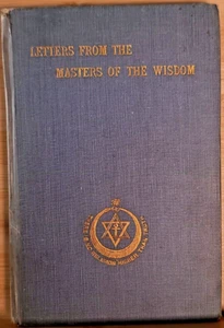 1923 Letters from the Masters of the Wisdom 2nd Ed Jinarajadasa Besant Theosophy - Picture 1 of 8