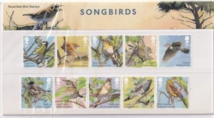 GB 2017 MNH SONGBIRDS PRESENTATION PACK 540 - FREE UK P&P - Picture 1 of 1