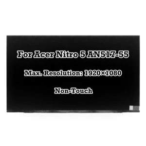 72% NTSC 144Hz 40Pins LED LCD Display Panel Screen for Acer Nitro 5 AN517-55 - Picture 1 of 4