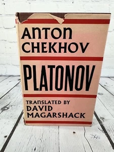 Platonov By Anton Chekhov Russian Play 1964 Vintage Hardcover With DJ VGC! - Picture 1 of 14
