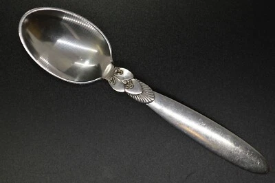 Cucharadita pequeña de plata de ley Georg Jensen Cactus - 4 7/8" - 24 g - sin mono Foto 1 de 4