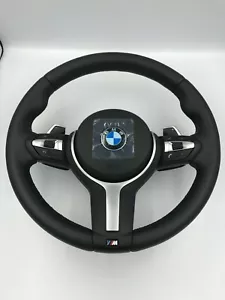BMW M SPORT F15 F16 F25 F26 F30 STEERING WHEEL WITH SHIFT PADDLES VIBRO - Picture 1 of 1