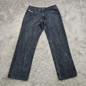 VINTAGE Ecko Unltd Jeans Herren 36 (34x31) schwarz Baggy Straight 100% Baumwolle Denim - Bild 1 von 14