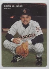 1995 Mother's Cookies San Diego Padres Brian Johnson #10