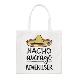 Sac Fourre-Tout Régulier Nacho Average Annonceur Meilleur Préféré Drôle Génial - Bild 1 von 1