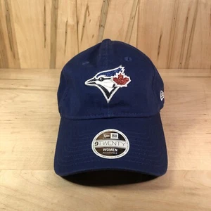 Toronto Blue Jays MLB Baseball New Era 9TWENTY Women's Adjustable Blue Cap Hat - Picture 1 of 10