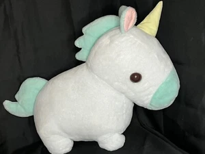 AMUSE Yume-kawa Einhorn BLAU Anime weiche Plüschpuppe Toreba Japan - Bild 1 von 5