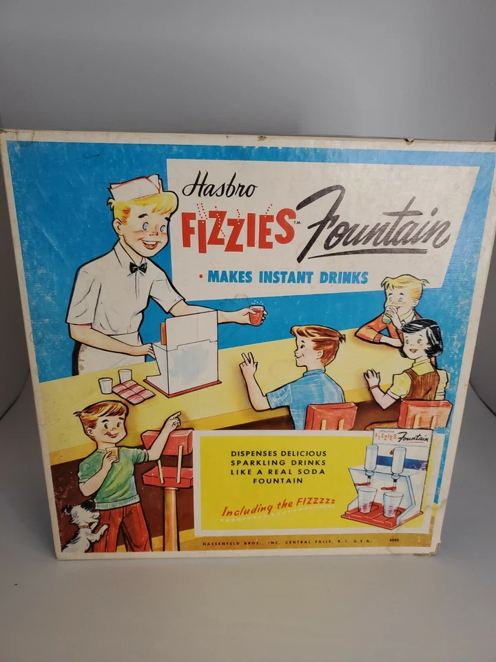 Fuente de soda Hasbro Fizzie vintage años 60 juguete - caja original Foto 1 de 4