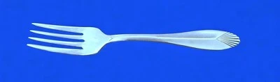 Cubiertos de acero inoxidable brillante Heritage Mint Ltd SAFRANO -- Tenedor para ensaladas 7 1/8" Foto 1 de 2