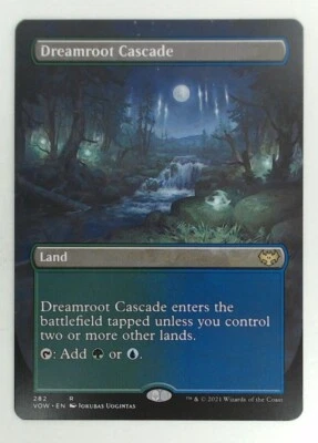 MTG Bling - Showcase - Dreamroot Cascade (Borderless) - Crimson Vow -G464 - Image 1 of 2