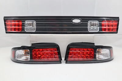 NEW SILVIA S14 200SX~1993~1998~Coupe 2D LED Tail Rear Light BLACK for NISSAN - Image 1 of 4