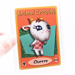 Nintendo GameCube ANIMAL CROSSING Serie 1 e-reader scheda personaggio CHEVRE 033 - Foto 1 di 7