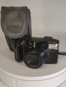 Fuji Discovery 2000 Zoom Point and Shoot Film Camera w/ Case - Picture 1 of 4