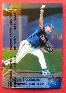 1999 Topps Finest Roger Clemens #80 (Blue Jays) NM+ - Picture 1 of 1