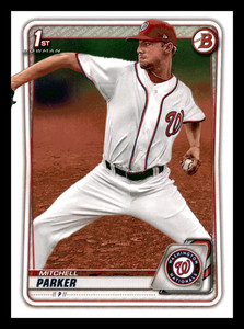 2020 1st  Bowman Draft Mitchell Parker #BD-176 Centered Mint
