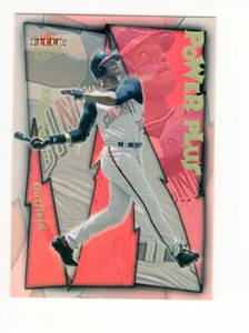 2001 Fleer Ultra Power Plus Ken Griffey Jr (HOF) #PP8 of 10 Cincinnati Reds