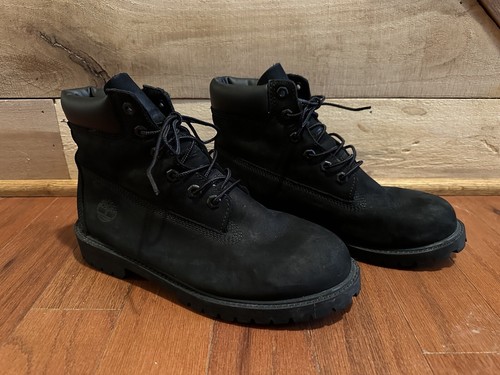 Stivali da combattimento neri Timberland PrimaLoft 200 grammi da donna taglia 7 M pelle scamosciata