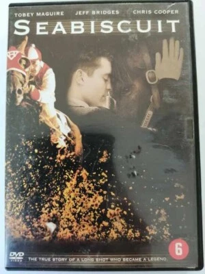 DVD Seabiscuit. Movie. Tobey Maguire. Jeff Bridges. Chris Cooper. - Image 1 of 4