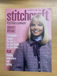 März 1980 Stitchcraft Magazin - Gehäkelt Special ( Ll )