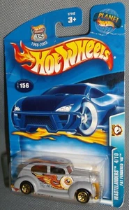 Hot Wheels 2003 #156 Wastelanders #4 of 10 Fat Fendered '40 Tribute Customs grau - Bild 1 von 2