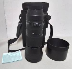 Sigma 150-600mm 1:5-6.3 DG Ø95 Lens Canon Mount Zoom Lens - W/ Carrying Case - Picture 1 of 9